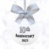 10th Anniversary Ornament