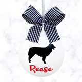 Australian Shepherd Ornament, Australian Shepherd Dog Ornaments