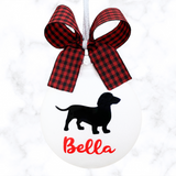 Dachshund Ornament, Dachshund Dog Gifts