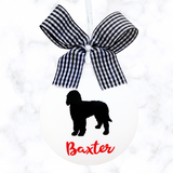 Goldendoodle Ornament / Labradoodle Christmas Ornament