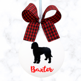 Goldendoodle Ornament / Labradoodle Christmas Ornament