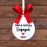 Personalized Engagement Ornament, Engagements Gifts