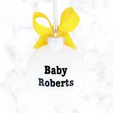Expecting Christmas Ornaments, Stork Ornament
