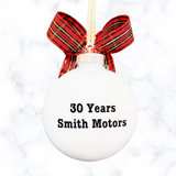 Retirement Ornament, Personalized Retirement Gifts