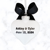Engagement Christmas Ornament, Just Engaged Gifts