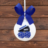 Cheerleading Ornament, Cheerleader Christmas Ornament