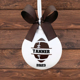 Personalized Football Ornament, Football Team Gifts