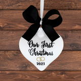 Our First Christmas Ornament, Wedding Ornament