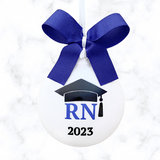 RN Ornament, RN Graduation Gifts Personalized