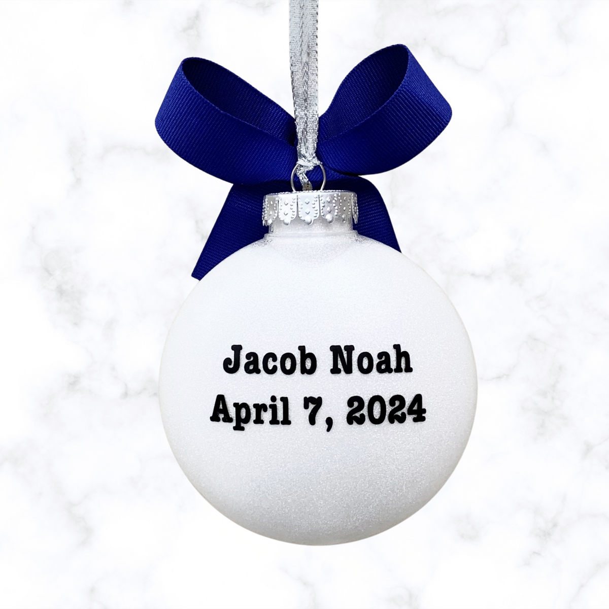 It a 2024 boy christmas ornament