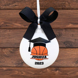 Basketball Ornament, Senior Night Basketball Gifts