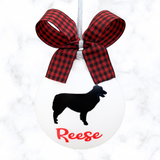 Australian Shepherd Ornament, Australian Shepherd Dog Ornaments