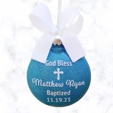 Baptism Ornament, Baptism Gifts For Boys