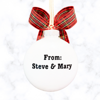 Retirement Ornament, Personalized Retirement Gifts