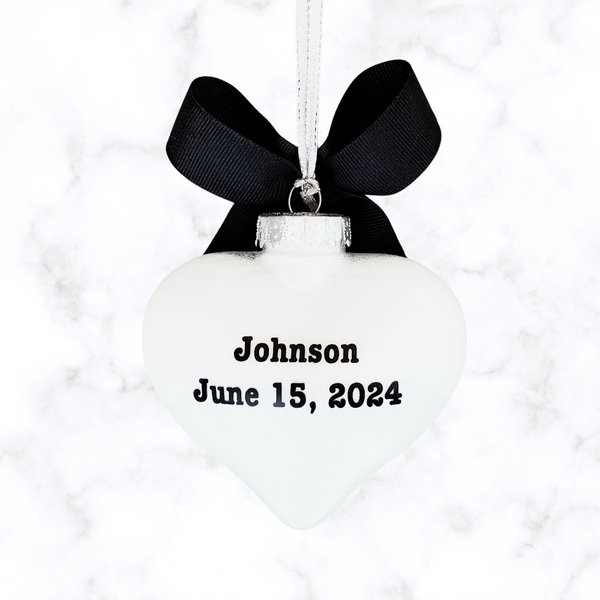 Engagement Christmas Ornament Just Engaged Gifts Pear Tree