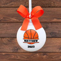 Basketball Ornament Personalized, Basketball Gifts For Boys And Girls