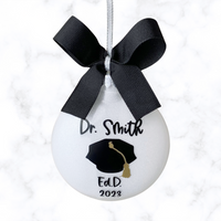Doctorate Of Education Gifts, Ornament