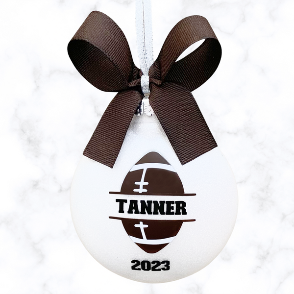 Personalized Football Ornament, Football Team Gifts
