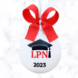 LPN Graduation Gifts, Nurse Ornaments Personalized