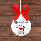 New Home Christmas Ornament, Closing Gifts