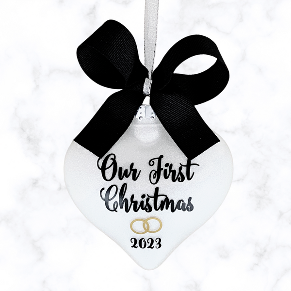 Our First Christmas Ornament, Wedding Ornament