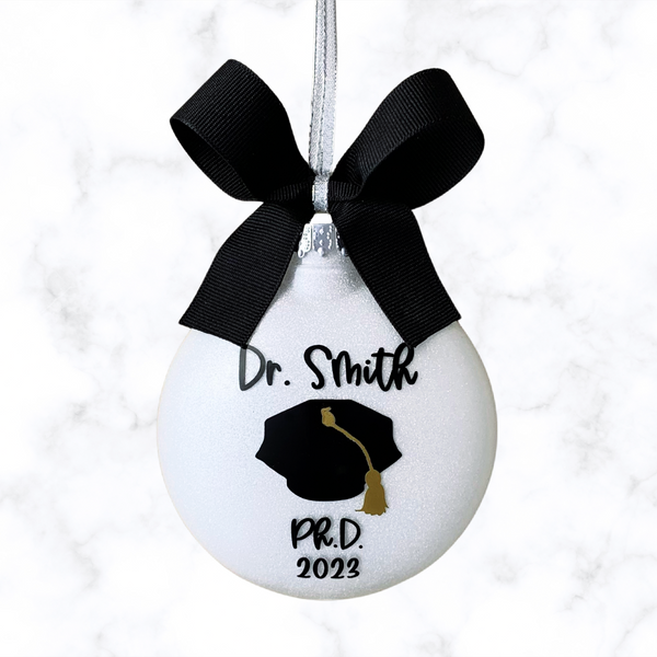 PhD Graduation Gift, PhD Ornament