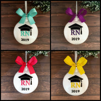 RN Ornament, RN Graduation Gifts Personalized