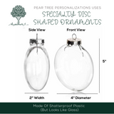 Will You Be My Godparents Ornament, Baptism Gifts For Godparents
